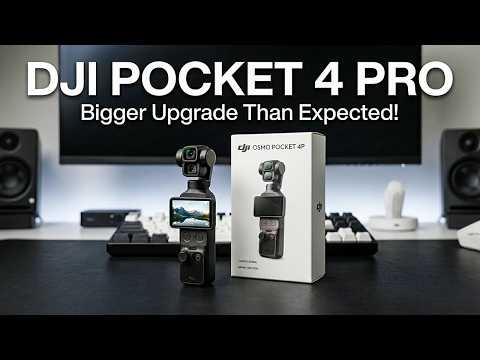 DJI Just Dropped the Pocket 4 Pro and It's INSANE?