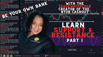 BYOB Cashout & Support and Resistance Part 1 with Tasha M Dyer