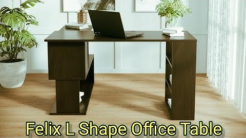 Assembly instructions of the Felix L Shape Office Table by Riyan Luxiwood