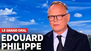 Présidentielle 2027 : Edouard Philippe est l'invité du Grand Oral