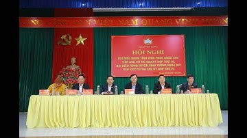 VIDEO: HĐND tỉnh, huyện tiếp xúc cử tri sau Kỳ họp thứ 19 HĐND tỉnh và Kỳ họp thứ 23 HĐND huyện.