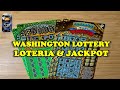$250 JACKPOT &amp; $250 LOTERIA - WASHINGTON LOTTERY SCRATCH OFF SESSION