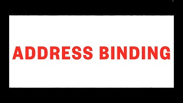L1.1. Memory Management Basics - Address Binding | Compile Time | Load Time | Run Time #linux #os