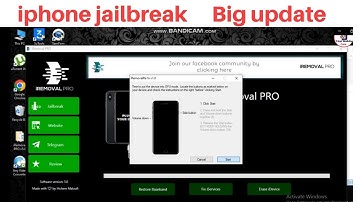 Iphone jailbreak World First Windows Jailbreak Tool iRemovePro No Need  Usb Bootable Pendrive No Mac