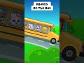 Wheels on the Bus 🚍 | Lucas and Friends By RV AppStudios 😍🦁🐰 #Shorts