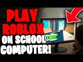 Can you play Roblox on a school Chromebook?