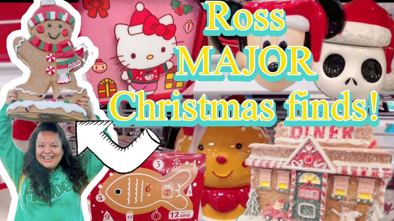 EXTREME CHRISTMAS/ GINGERBREAD JACKPOT SHOP WITH ME @ ROSS! I FOUND MY MAN 😍