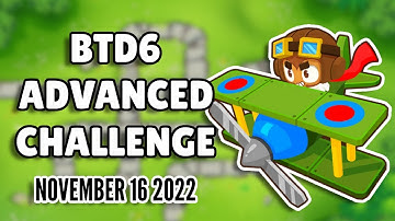 BTD6 Advanced Challenge - Not The Bomb Shooter Or Mortar (November 16 2022)