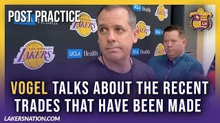 Lakers Post Practice: Vogel Talks About The Trade Deadline
