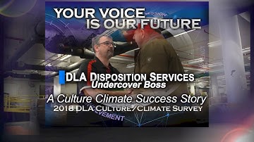 DLA Disposition Services Culture Climate Success Story OCONUS Open Caption