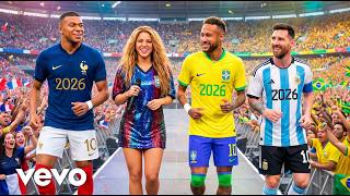 One Last Dance 💃 Shakira, Mbappe, Neymar, Messi, 🏆 World Cup Song 2026 (Official Video)