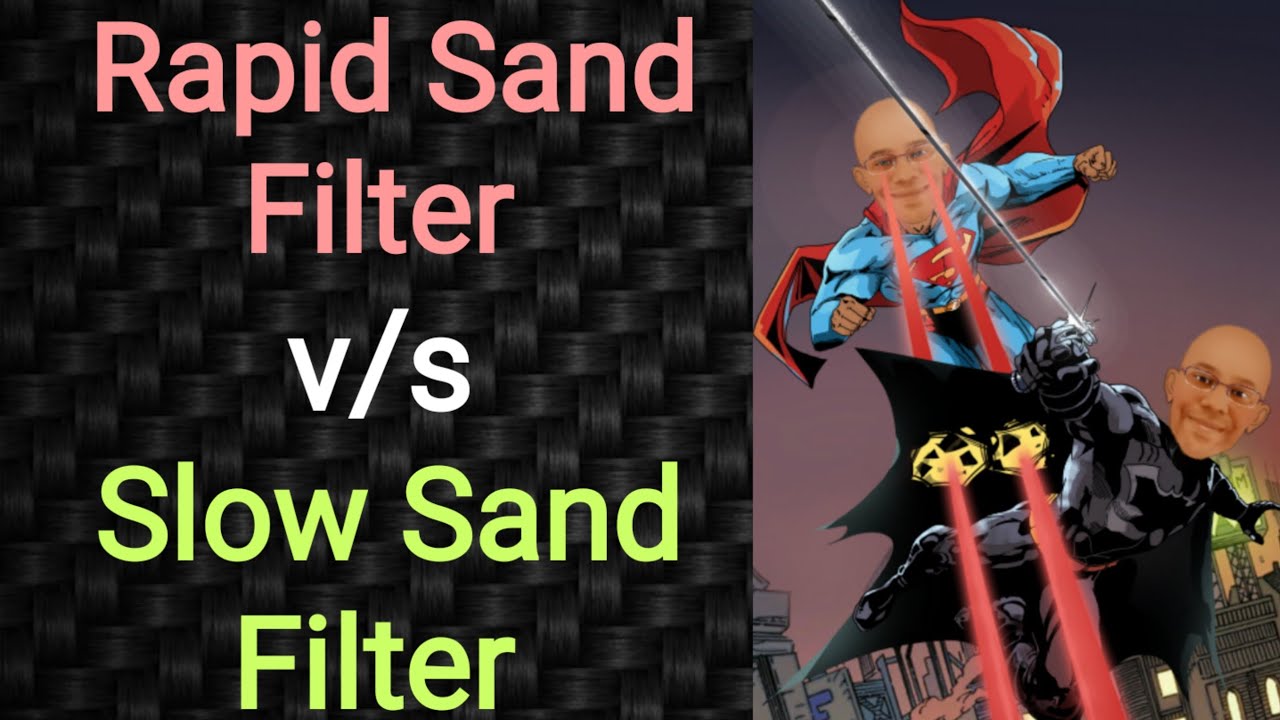Difference between Rapid Sand Filter & Slow Sand Filter | PSM lectures | Community Medicine lectures