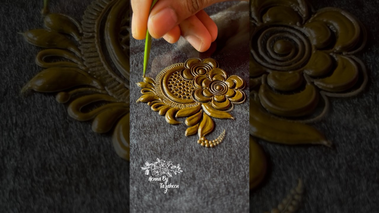 Beautiful Floral Bunch #henna #mehndi #hennadesign #hennaleaf