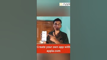 create your own app without coding?#app #ecommerce #ytshorts #funnyvideo #createapp #applaa #nocode