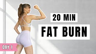 DAY 1:  Full Body Fat Burn - No Equipment At Home Workout
