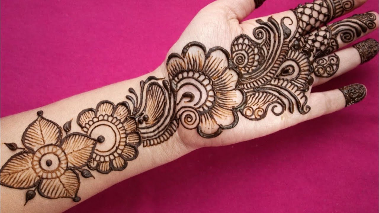 Very beautiful bridal mehndi design/easy mehndi design/latest mehndi design/mehandi ka design 