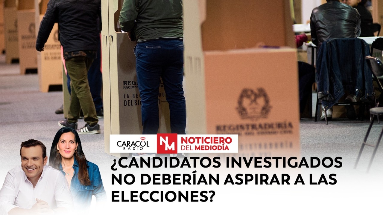 EN VIVO: ¿Candidatos investigados NO deberían aspirar a las elecciones? | Noticiero del Mediodía