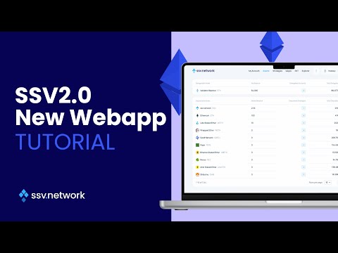 New! SSV2.0 Tutorial - Based Applications Webapp