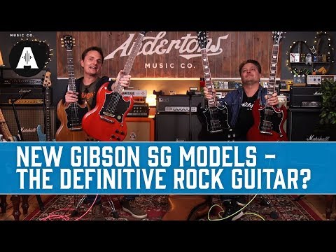 New Gibson SG Standard &amp; Tribute - The Definitive Rock Guitar?