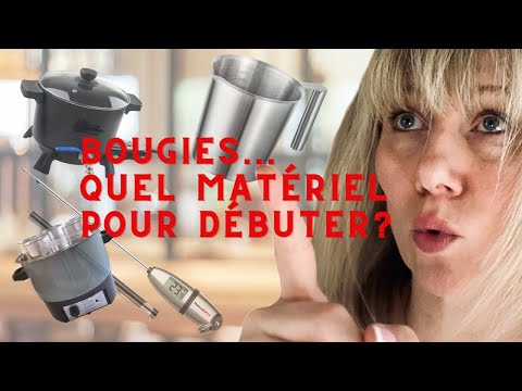 Vidéo : Quel est le matériel indispensable pour faire des bougies ?