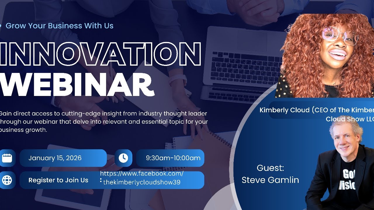 The Kimberly Cloud Show LLC featuring Steve Gamlin