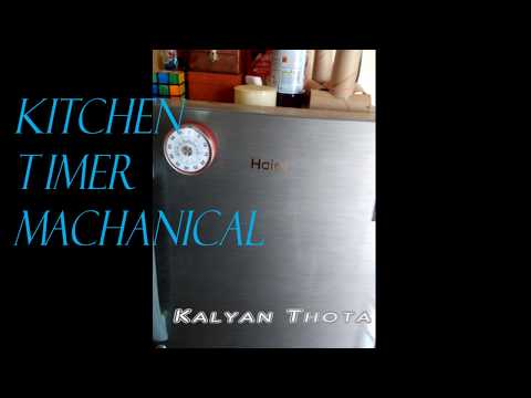 Kitchen timer mechanical