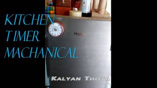 Kitchen timer mechanical
