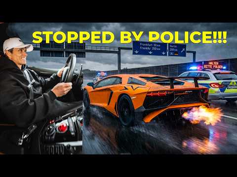 GERMAN POLICE LOVE MY NEW LAMBORGHINI SV! | VLOG 1129