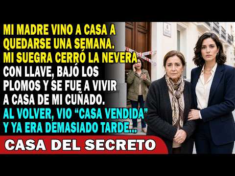 ⚡Mi madre vino 7 días😤mi suegra cerró la nevera 🚪bajó los plomos y se fue a vivir con mi cuñado