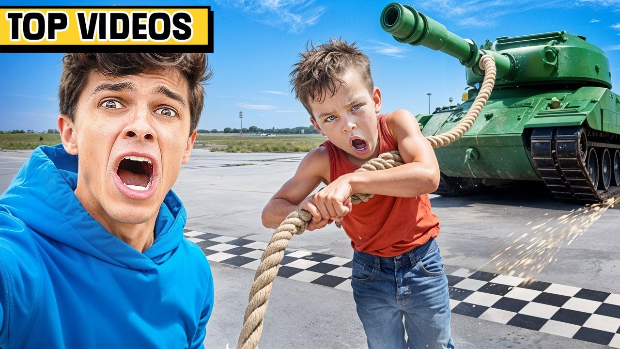 This Kid’s Strength Will Leave You Speechless! | Brent Rivera