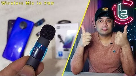 Best Budget Wireless Microphone (k8)