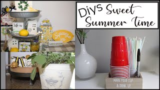 Sweet Summer time DollarTree DIYS | Heidi Sonboul DIY Challenge