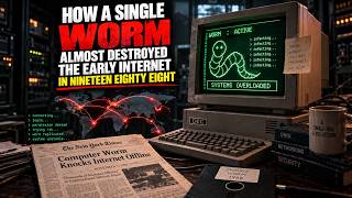 How a Single Worm Almost Destroyed the Early Internet in Nineteen Eighty Eight