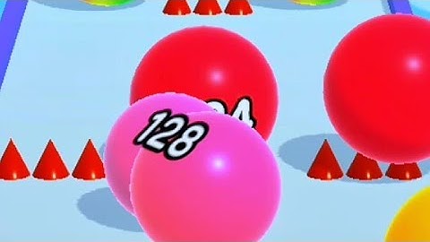 Ball Run 2048 New Update Gameplay Level 45