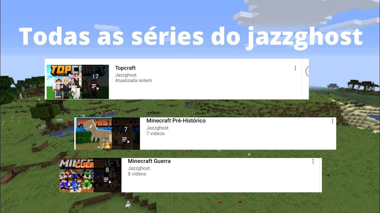 TODAS AS SÉRIES DO JAZZGHOST - YouTube