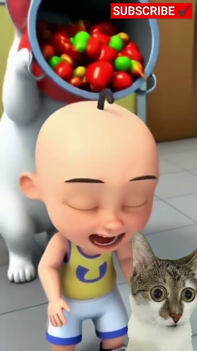 UPIN DIJAHILIN KUCING 😭 #upinipin