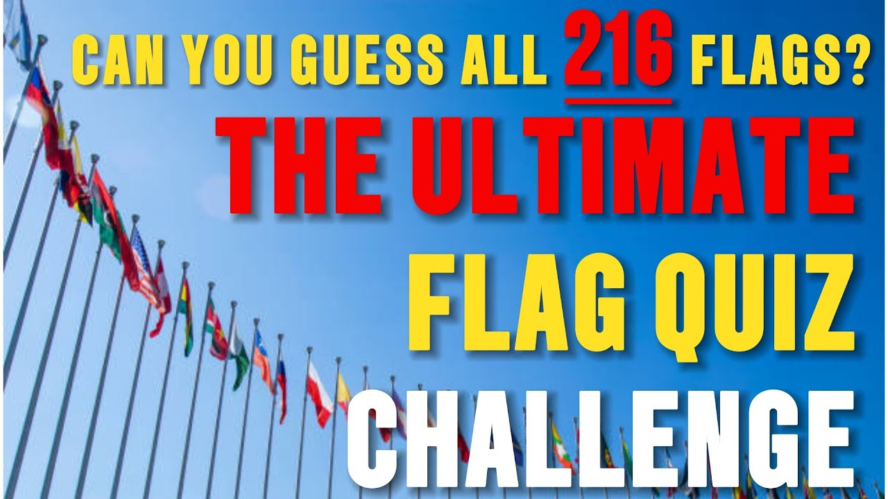 Сможете ли вы назвать ВСЕ 216 флагов стран? Пройдите сложнейший тест по флагам! Спорим, вы не наб...