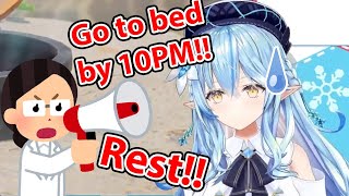 Lamy met a Doctor who told her to Sleep Early【Hololive/Eng Sub】