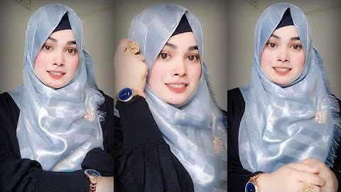my regular hijab tutorial (requested Video) || new hijab style 2023
