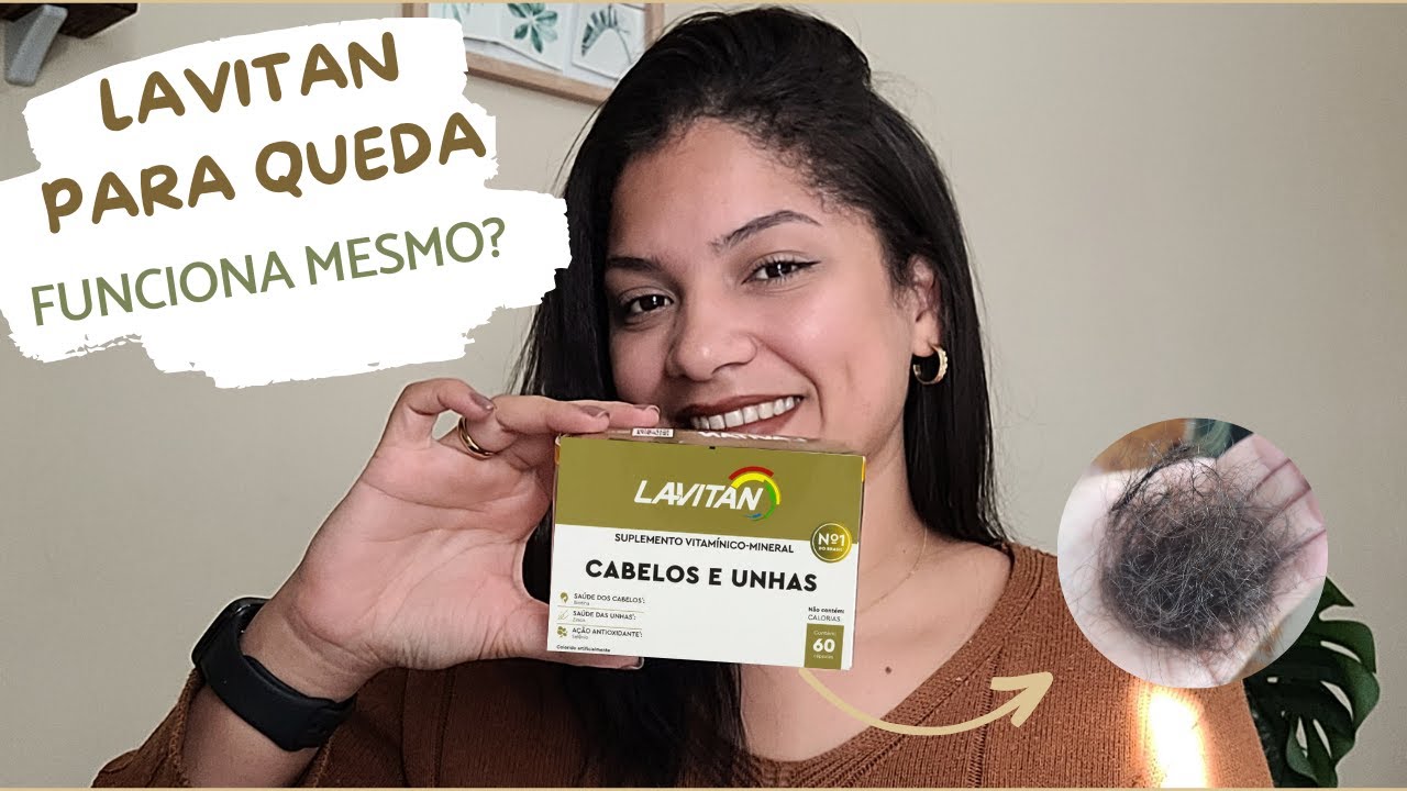5 MESES UTILIZANDO O LAVITAN HAIR PARA QUEDA| funcionou?; como está a queda do cabelo atualizada...