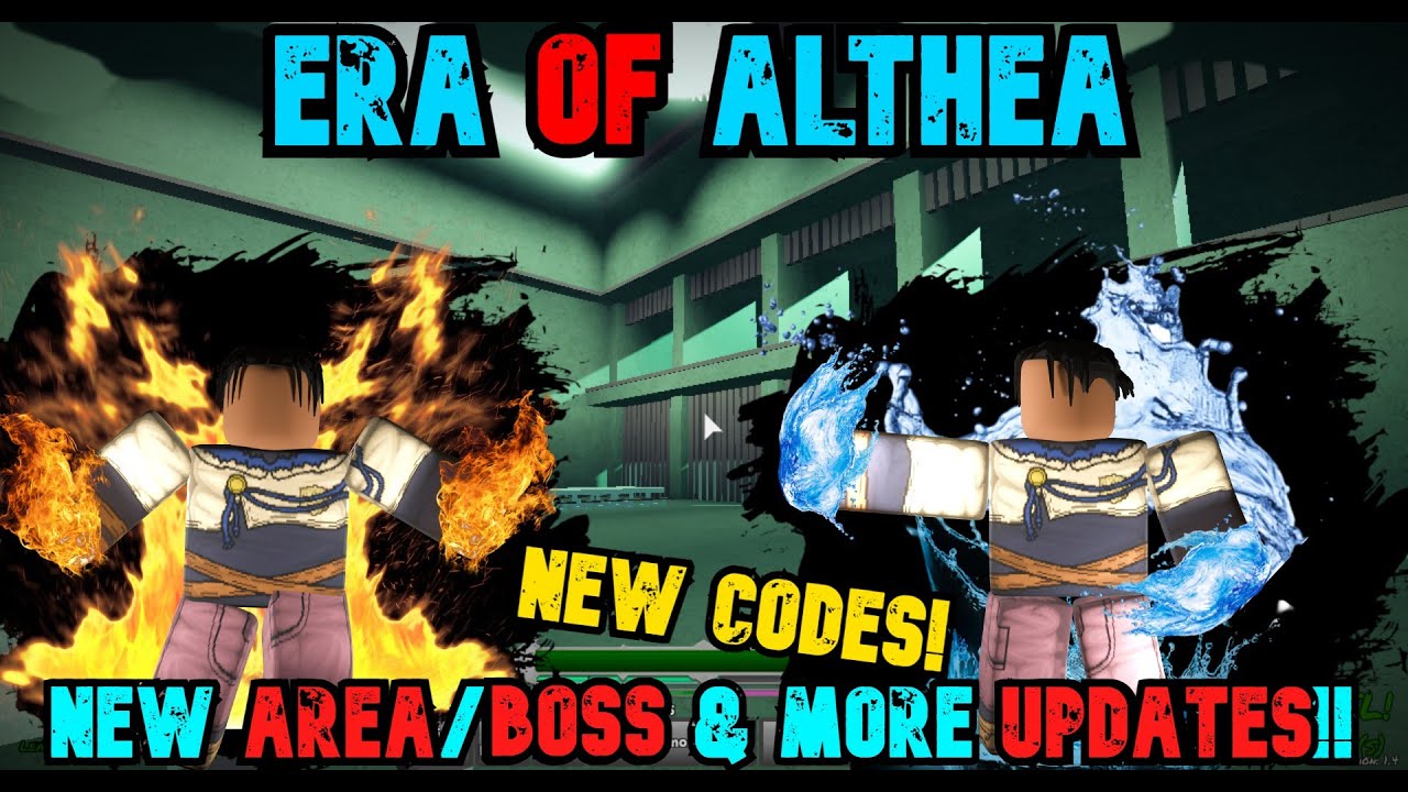 UPDATE 3.5 + New codes) The biggest ERA OF ALTHEA update ever! Exploring  the new map and magics 