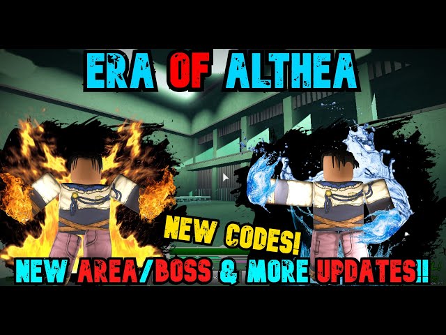 ERA OF ALTHEA ALL *NEW* WORKING CODES  ROBLOX ERA OF ALTHEA CODES MAY  2021. 