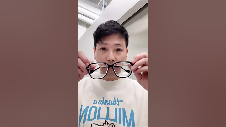 눈이 나쁘면 테선택이 중요한 이유feat 렌즈압축x