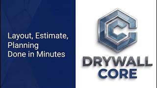 Drywall Layout, Takeoff, and Estimate Done in Minutes