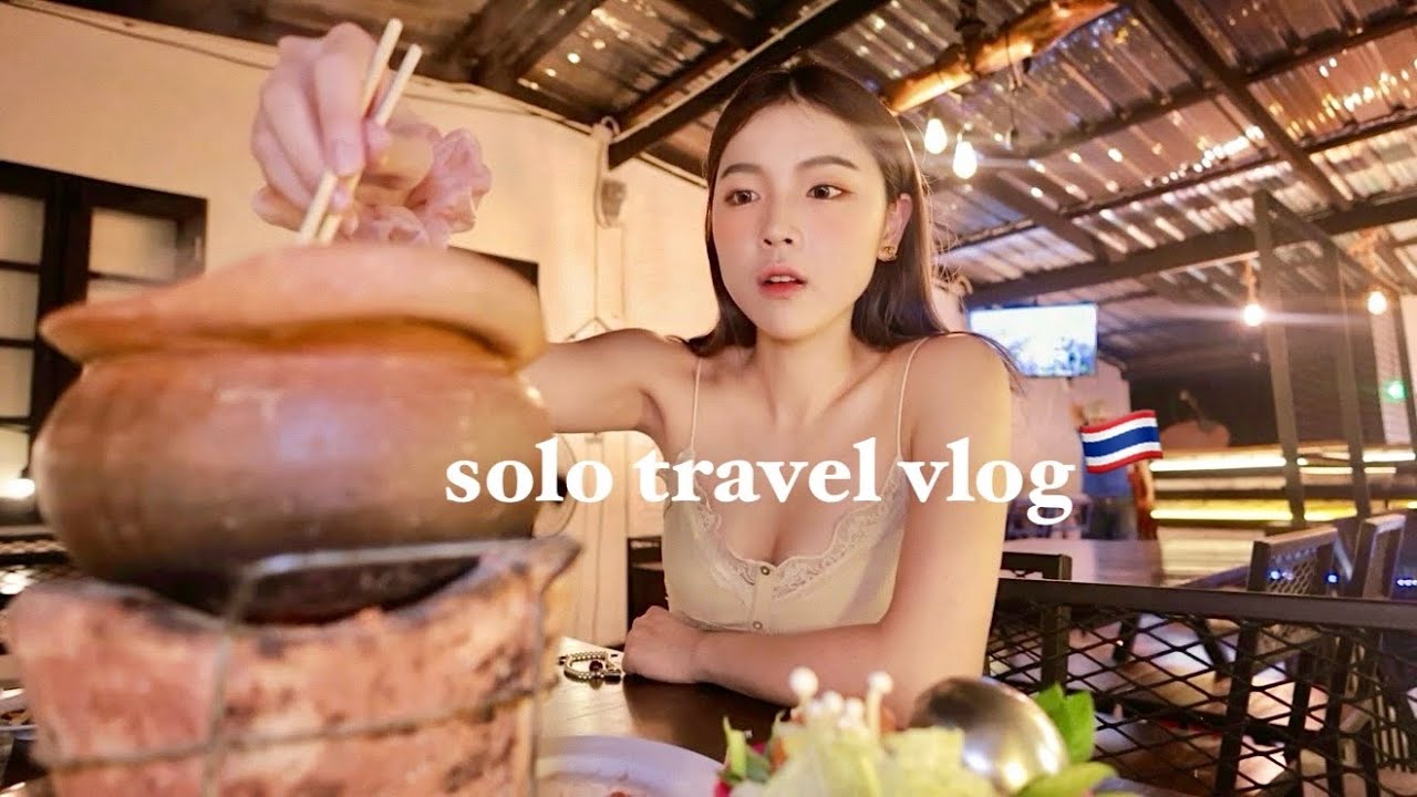 A Solo Trip in Bangkok Vlog 🇹🇭 一个人飞去泰国旅游  ✈️