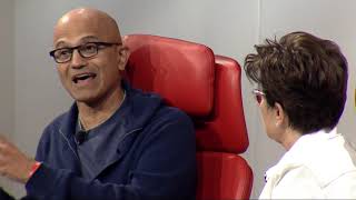 Microsoft CEO Satya Nadella | Full Interview | Code 2021