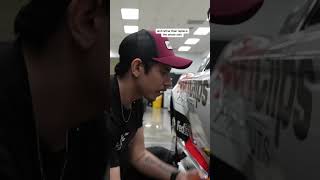 For the Charlotte race, Josh our lead graphic installer made the 11 numbers by hand #diyproject #doi For the Charlotte race, Josh our lead graphic installer made the 11 numbers by hand #diyproject #doi