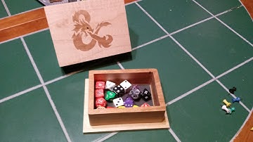 Real Life - Making a Combination Dice Box and Rolling Tray (Reuploaded)