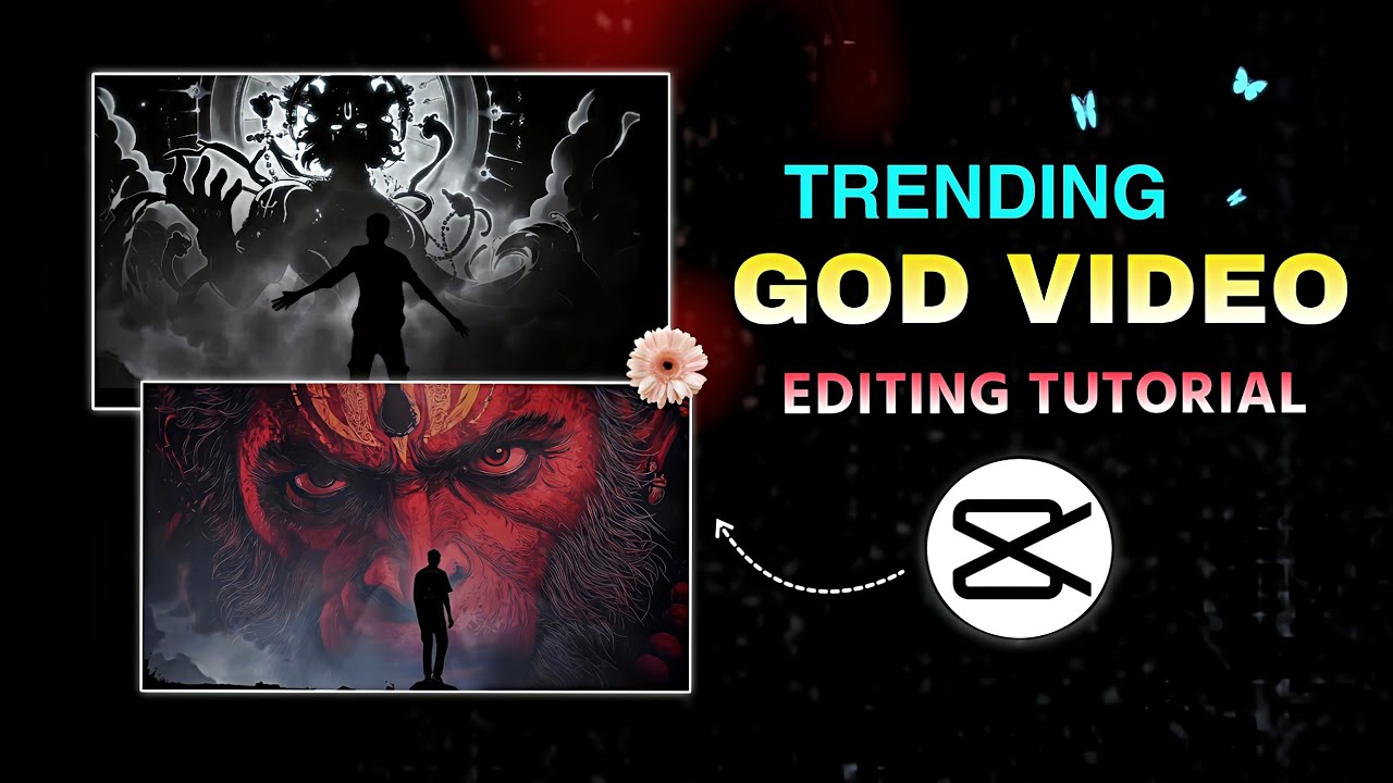 Instagram Viral God Reel Editing | Hanuman ji, Krishna ji & Shiv ji | CapCut Sky Replacement edit