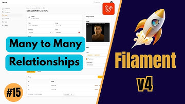 Many to Many Relationships – FilamentPHP v4 (Ep 15)